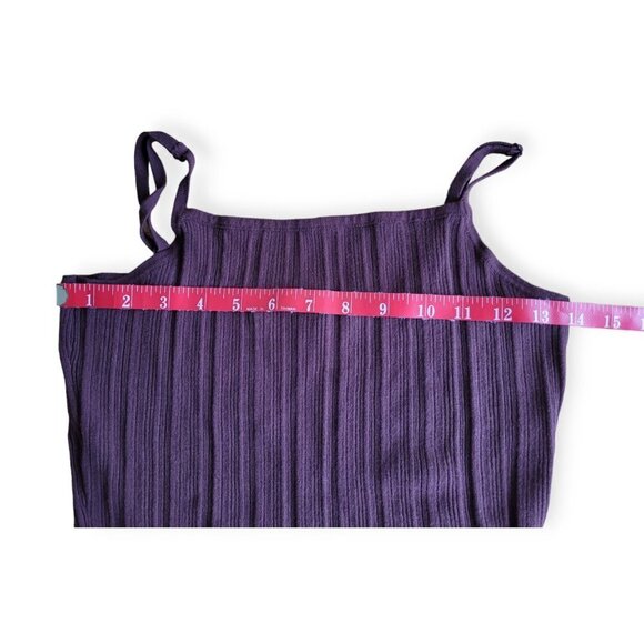 Brown Midi Ribbed Bodycon Dress by House of Harlow - Size M - Picture 8 of 10